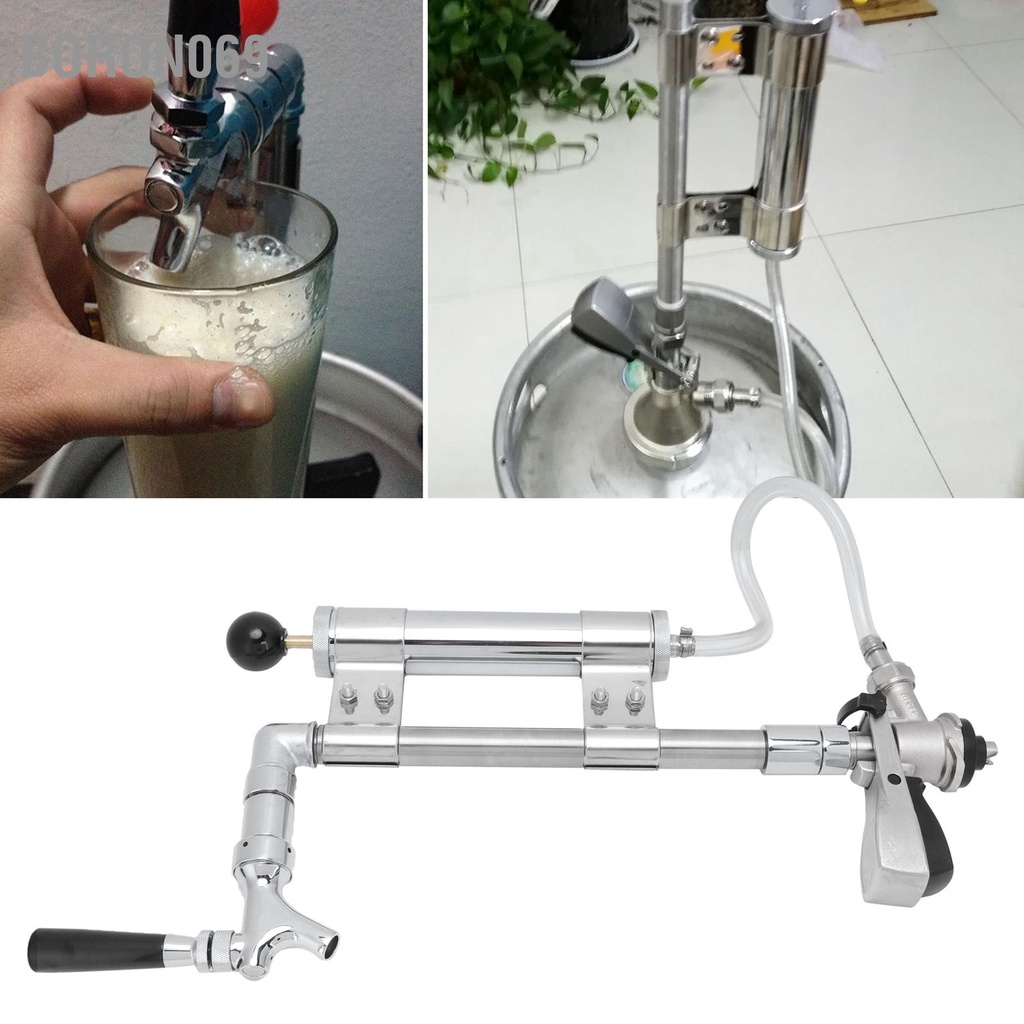 Boron069 G5/8 Khui Bia Điều Áp Bộ Máy Bơm Kèm Vòi Dự Thảo Phụ Kiện