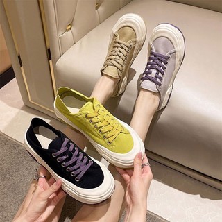 GUDETU❤Giày Thể Thao Vải Canvas Đế Mềm Thoáng Khí Thời Trang Cho Nữ
