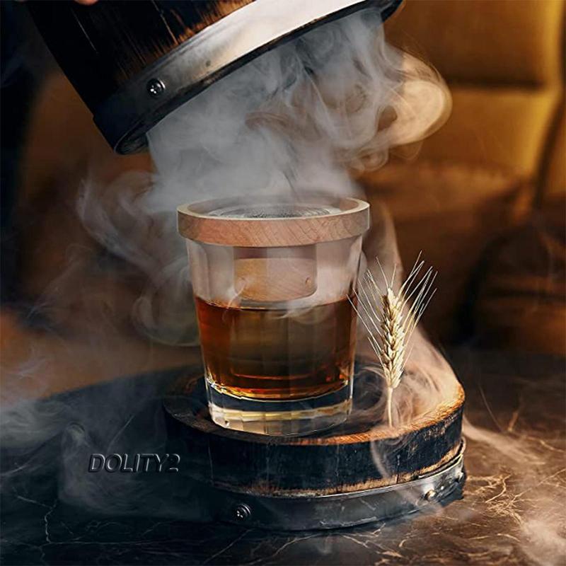 [Dolity2] Bộ Dụng Cụ Lọc Khói Uống Cocktail Để Làm Cocktail Thịt / Phô Mai