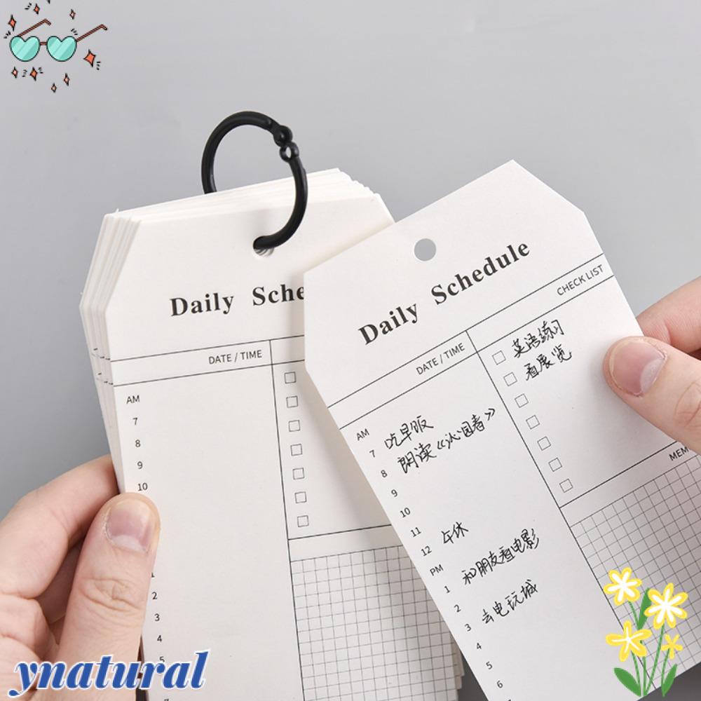 Sổ Ghi Chú Để Bàn YNATURAL To Do List Notepad