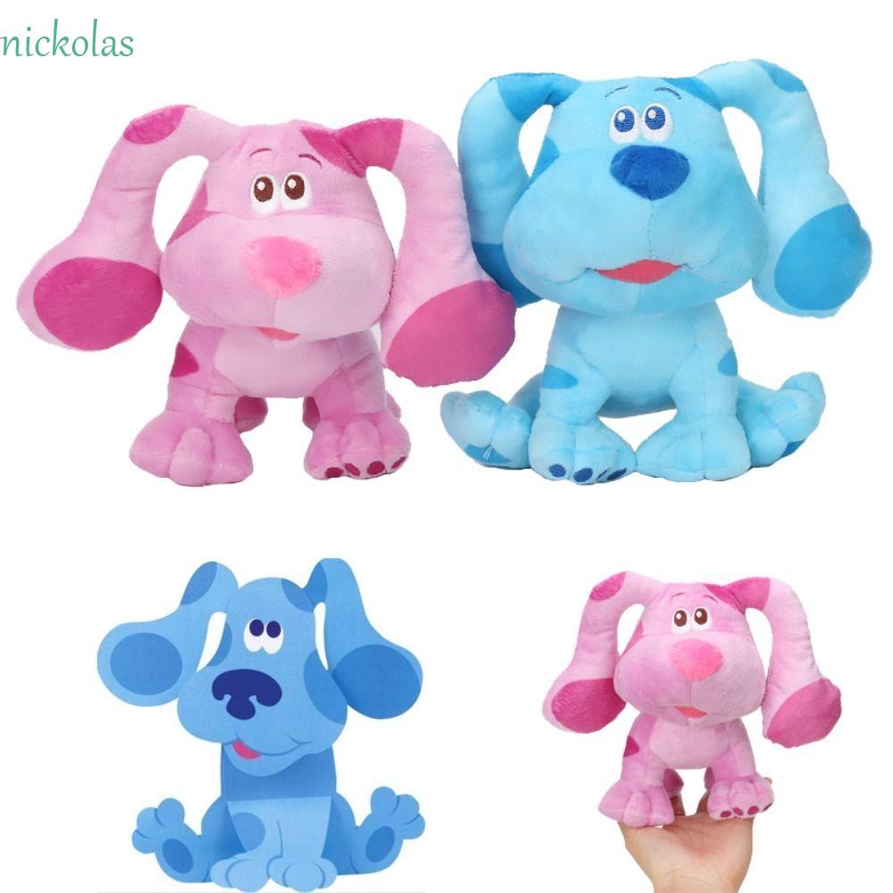 Thú Nhồi Bông Hình Chú Chó Hồng Mềm Mại Trang Trí Túi Xách / Móc Khóa