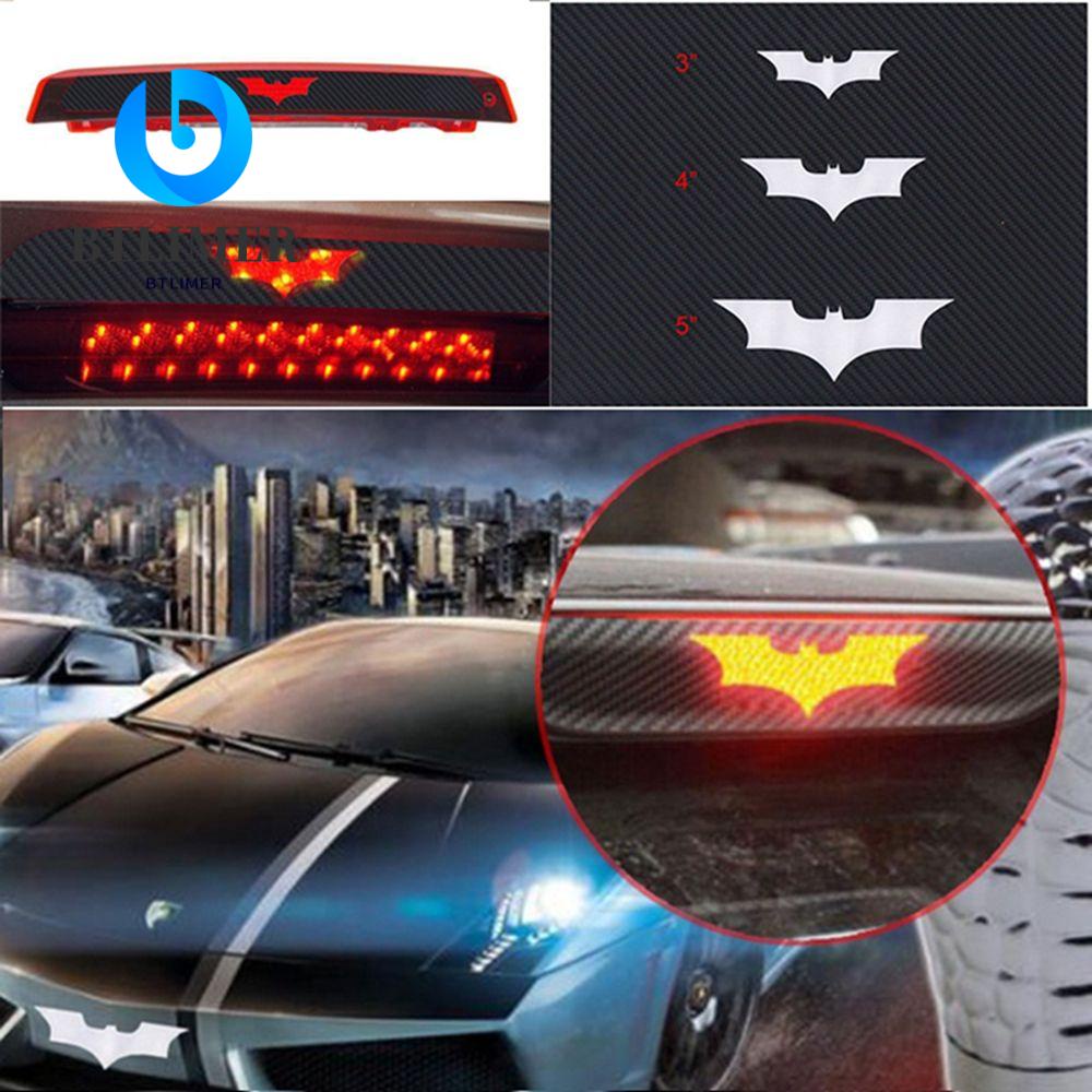 Hình Dán Người Dơi Màu Đen Trang Trí Đèn Hậu Xe SUV