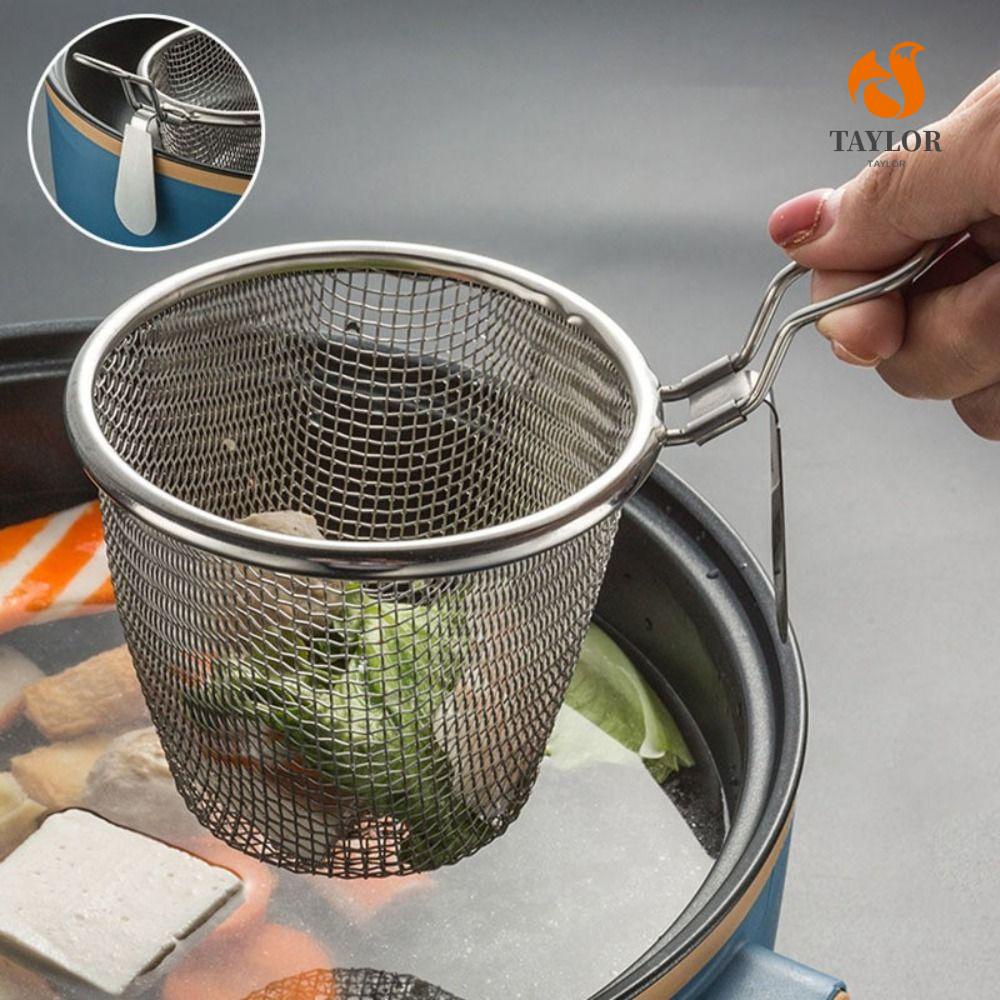 1 Dụng Cụ Rây Lọc Thức Ăn Bằng Thép Không Gỉ Tiện Dụng Cho Nhà Hàng
