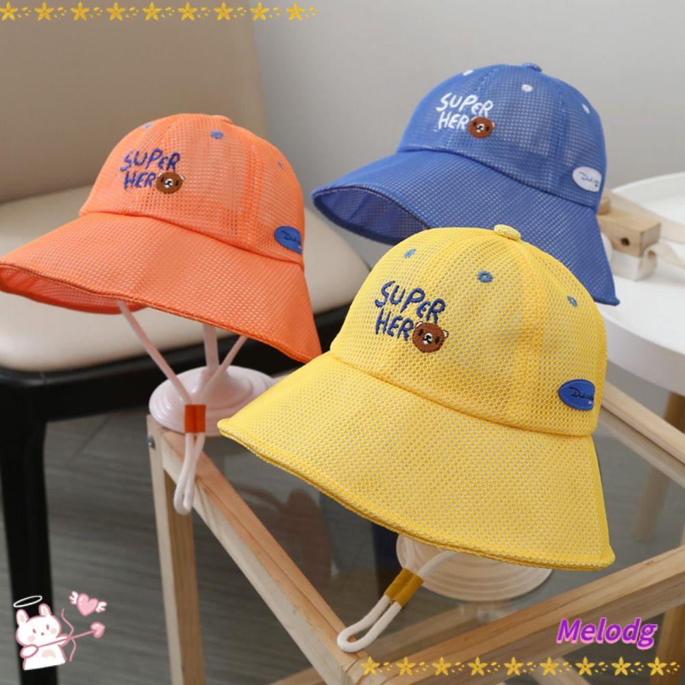 MELODG Nón Tai Bèo Phối Lưới Thời Trang Đi Biển