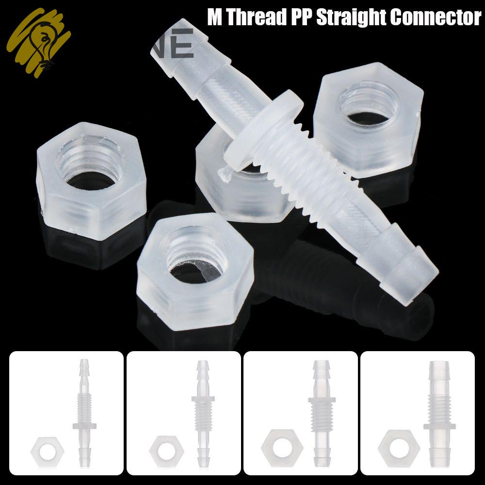 Set 5 Đầu Nối Thẳng Ống Bơm Khí Bằng Nhựa PP Tiện Dụng