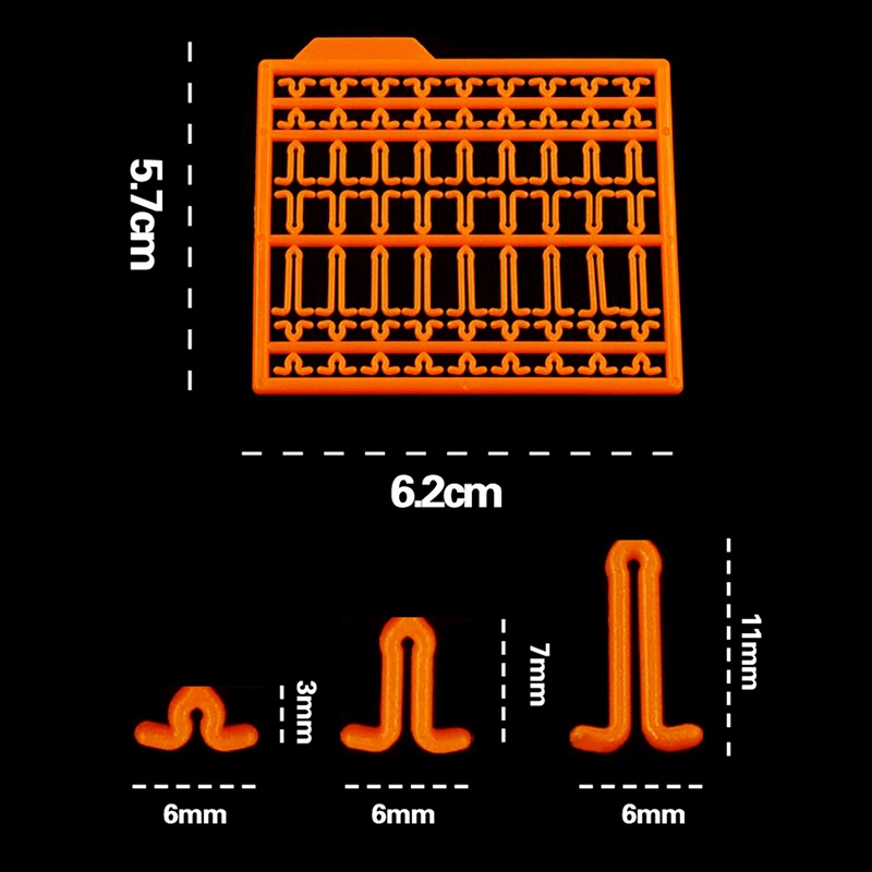 Set 10 Phụ Kiện Chặn Mồi Câu Cá Phản Lực Tiện Dụng