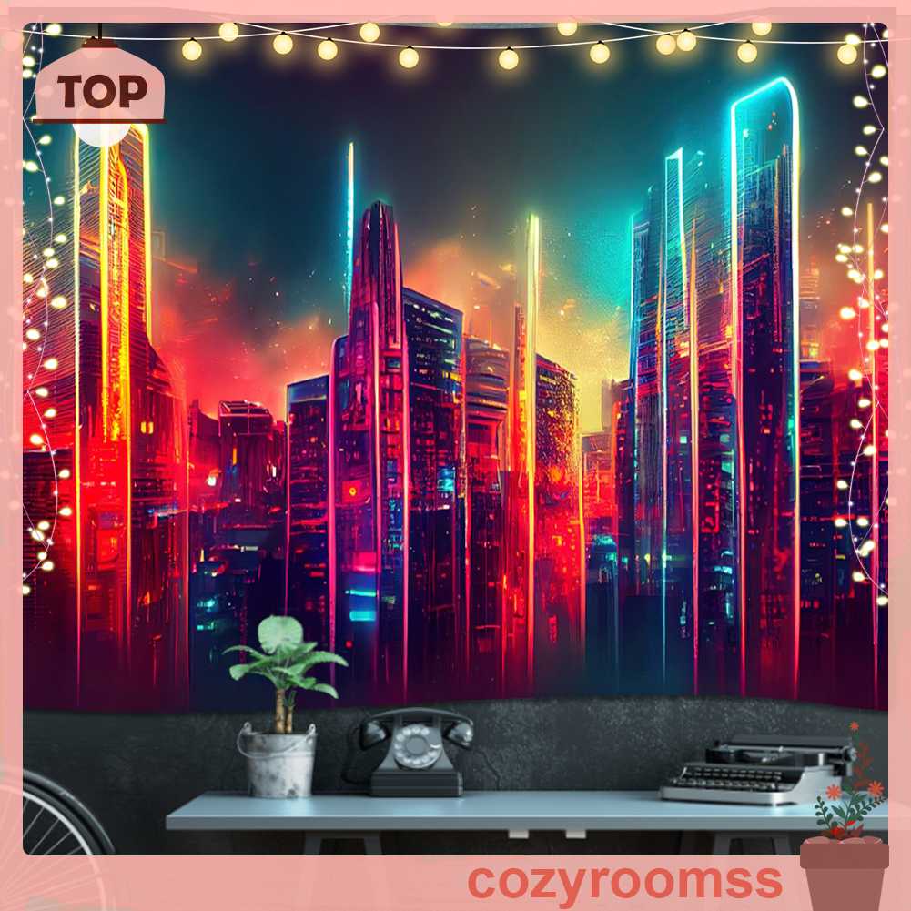 Thảm Treo Tường Dạ Quang Dùng Trang Trí Phòng Khách / Phòng Ngủ