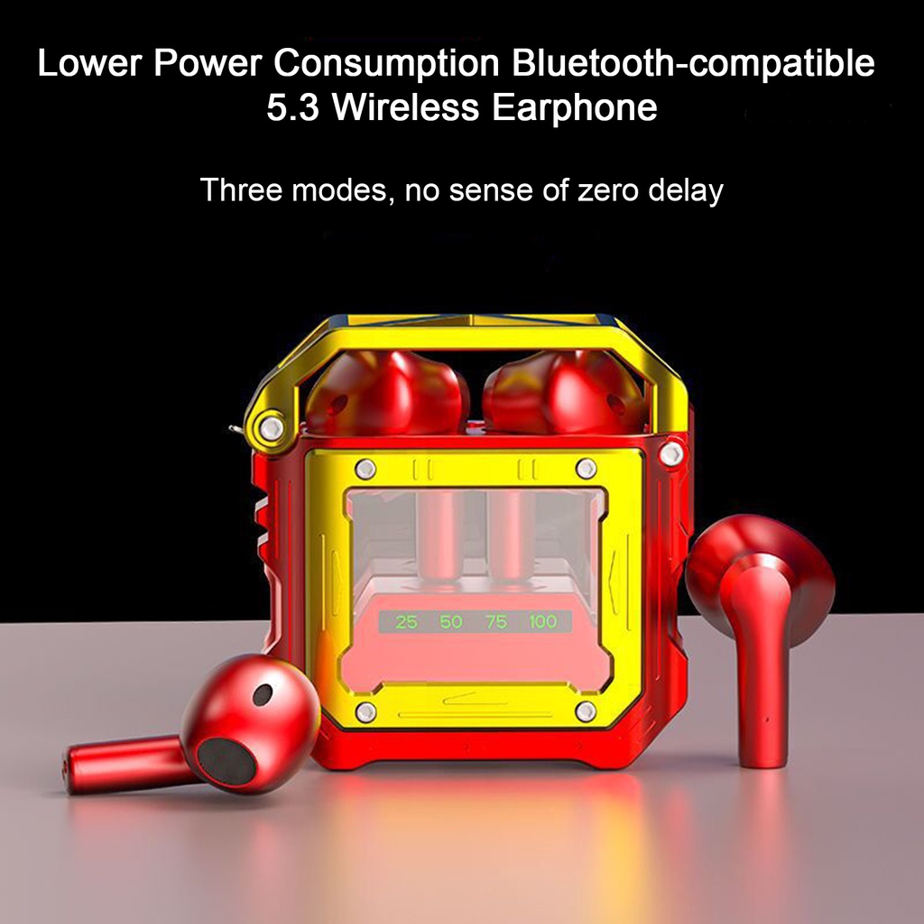 1 Set Tai Nghe Không Dây JX50 Kết Nối Bluetooth 5.3 Chống Nhiễu Âm Thanh HiFi