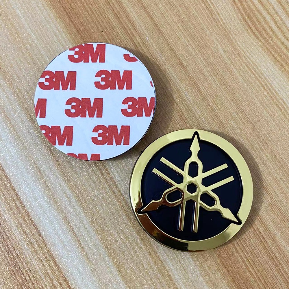 1 Bộ Nhãn Dán Logo 3D Cho Xe Yamaha Emblem Y15ZR Y15 Y16 LC135 NVX FZ150 SRL115 FI Lambang Yamaha