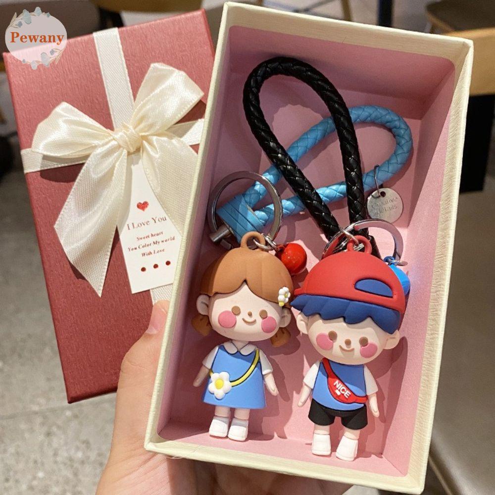 Móc Chìa Khóa Xe Hơi Dễ Thương Cho Cặp Đôi