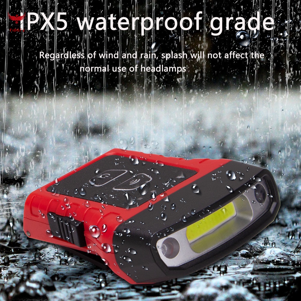 Đèn Pin Dạng Kẹp Chống Thấm Nước Có Thể Sạc Lại Tiện Dụng