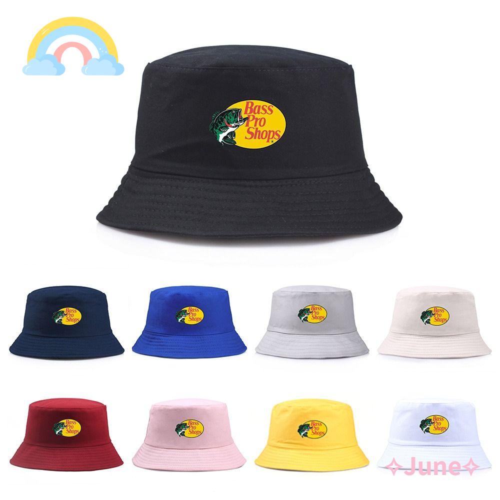 JUNE Mũ Bucket Panama Chống Nắng Thời Trang Mùa Hè Dành Cho Bé Trai Và Bé Gái