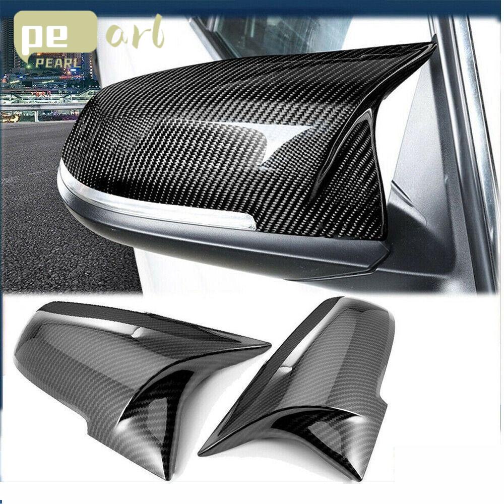 .1 Cặp Miếng Dán Gương Chiếu Hậu Chống Trầy Chống Va Đập Bằng Da Bò Dành Cho Xe Hơi BMW 1234