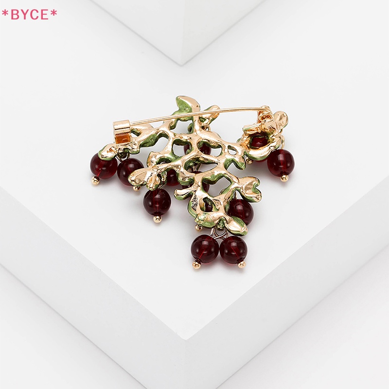 Ghim Cài Áo Hình Trái Cây Bằng Hợp Kim Sáng Tạo Cho Nữ Mới