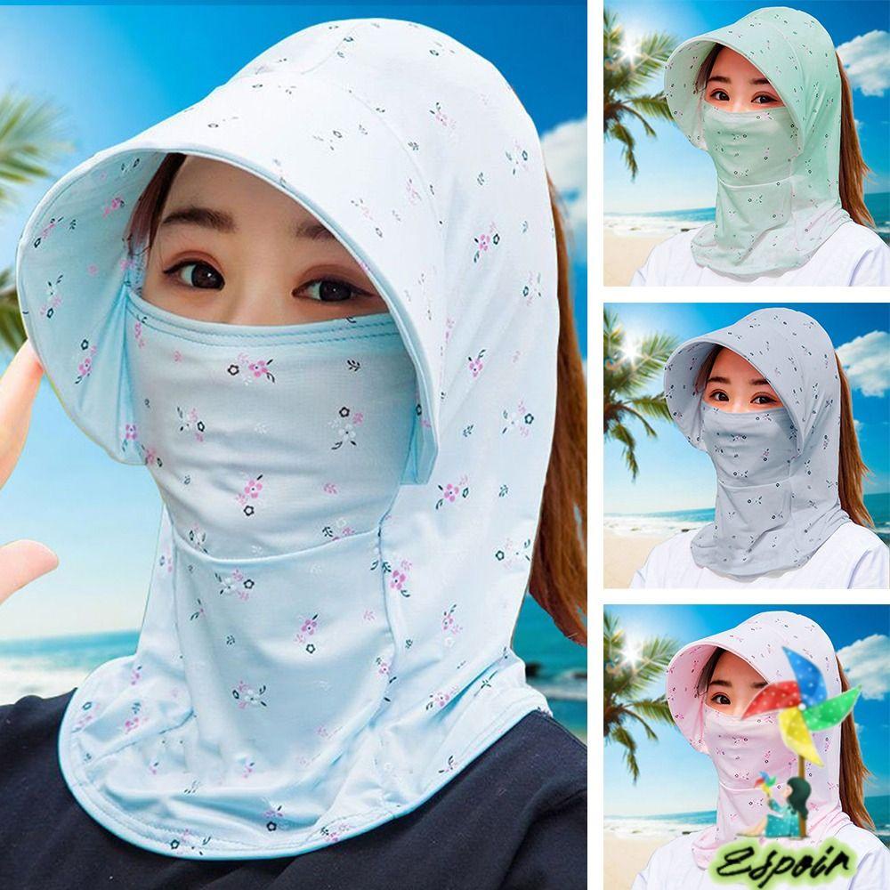 ESPO Mũ Che Cổ Chống Nắng Thoáng Khí Thoải Mái Thời Trang Mùa Hè