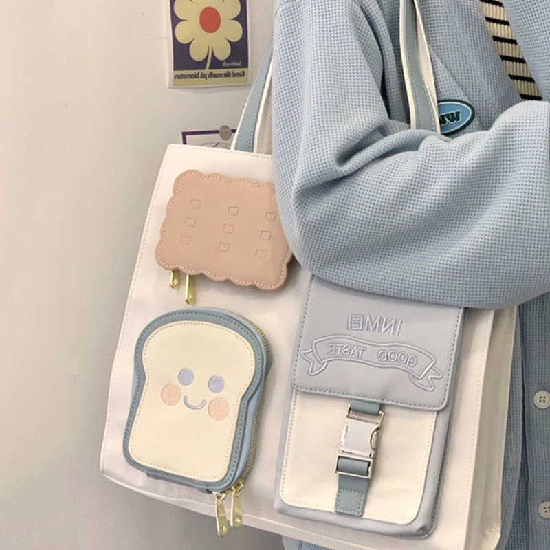 Túi tote Đeo Vai Sức Chứa Lớn Ngọt Ngào Cho Nữ