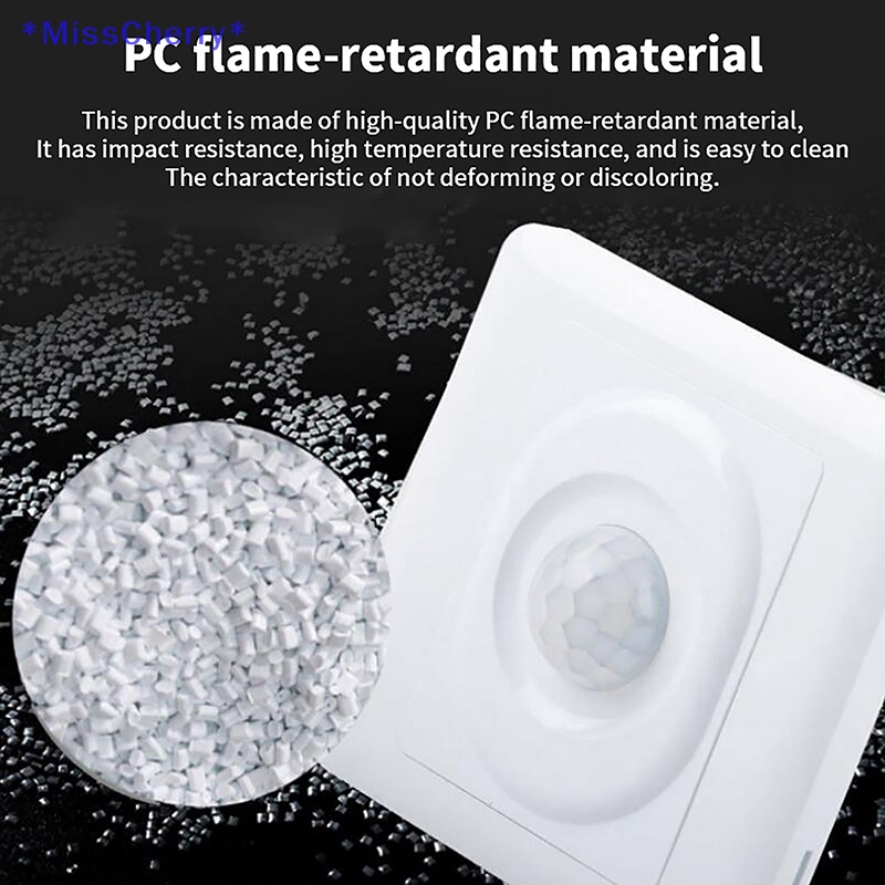 Công Tắc Đèn LED Cảm Ứng Chuyển Động Hồng Ngoại Hai Dây Loại EU 86 Mới