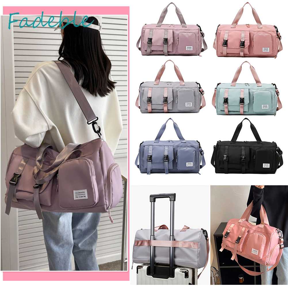 Túi Đựng Đồ Tập Thể Thao Sức Chứa Lớn Chia Ngăn Khô / Ướt Tiện Dụng Cho Nam Và