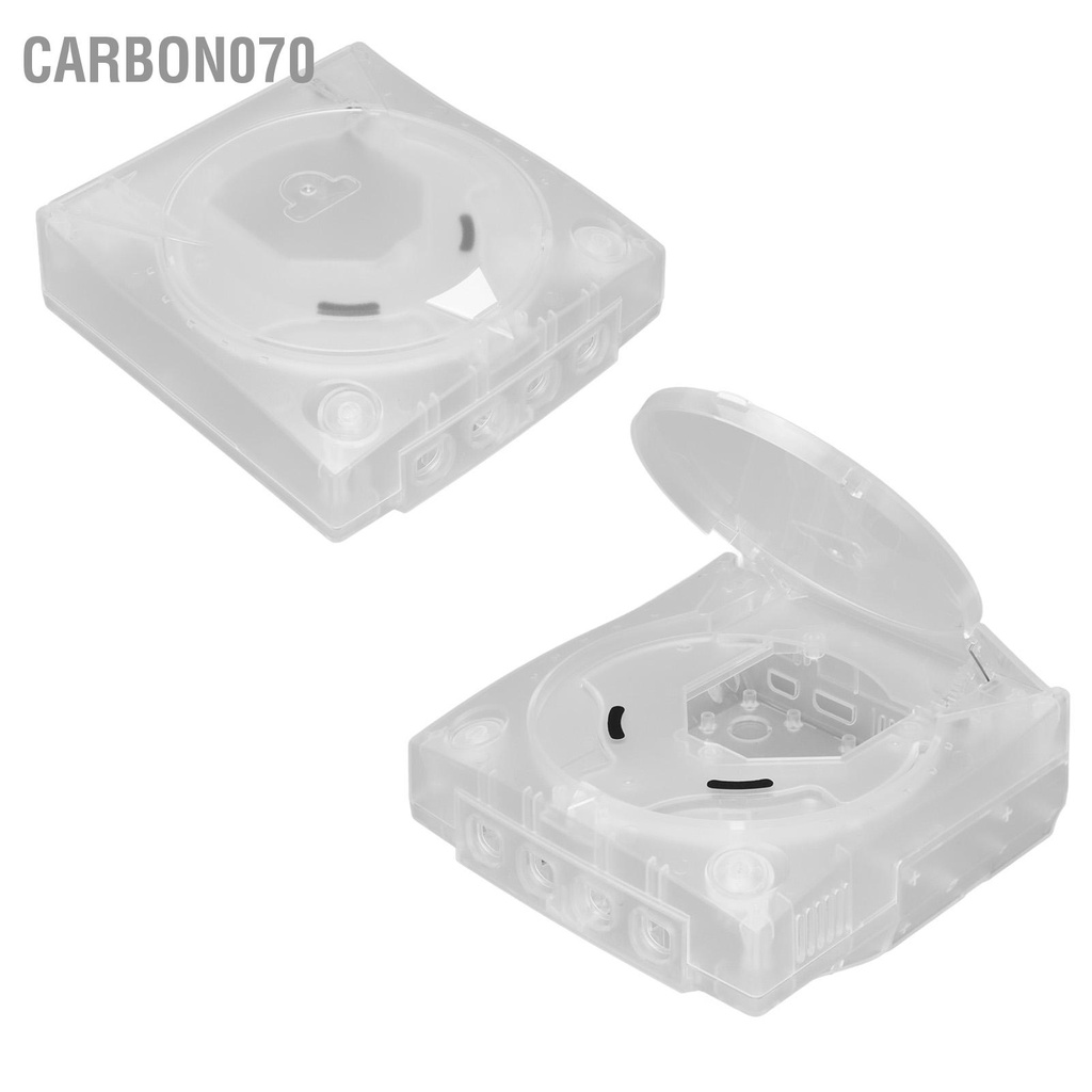 Carbon070 Vỏ Nhựa Trong Mờ Retro Thay Thế Cho Tay Cầm Chơi Game SEGA Dreamcast DC