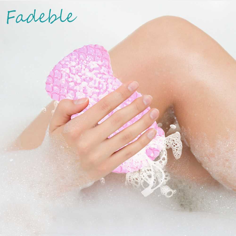 Miếng Xốp Mềm Để Chà Rửa Massage Tẩy Tế Bào Chết Cho Cơ Thể Tiện Dụng