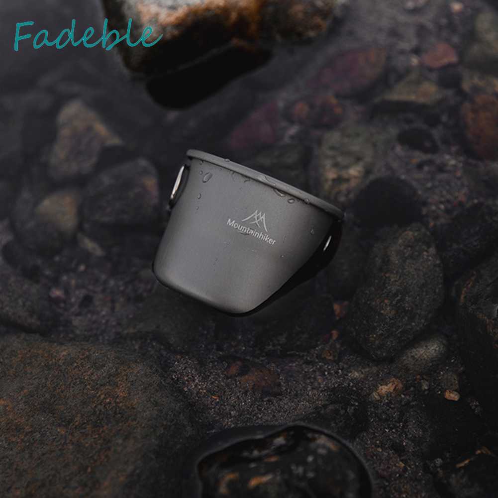 Cốc Uống Nước Có Tay Cầm Có Thể Gập Lại Tiện Dụng Mang Theo Du Lịch Dã Ngoại