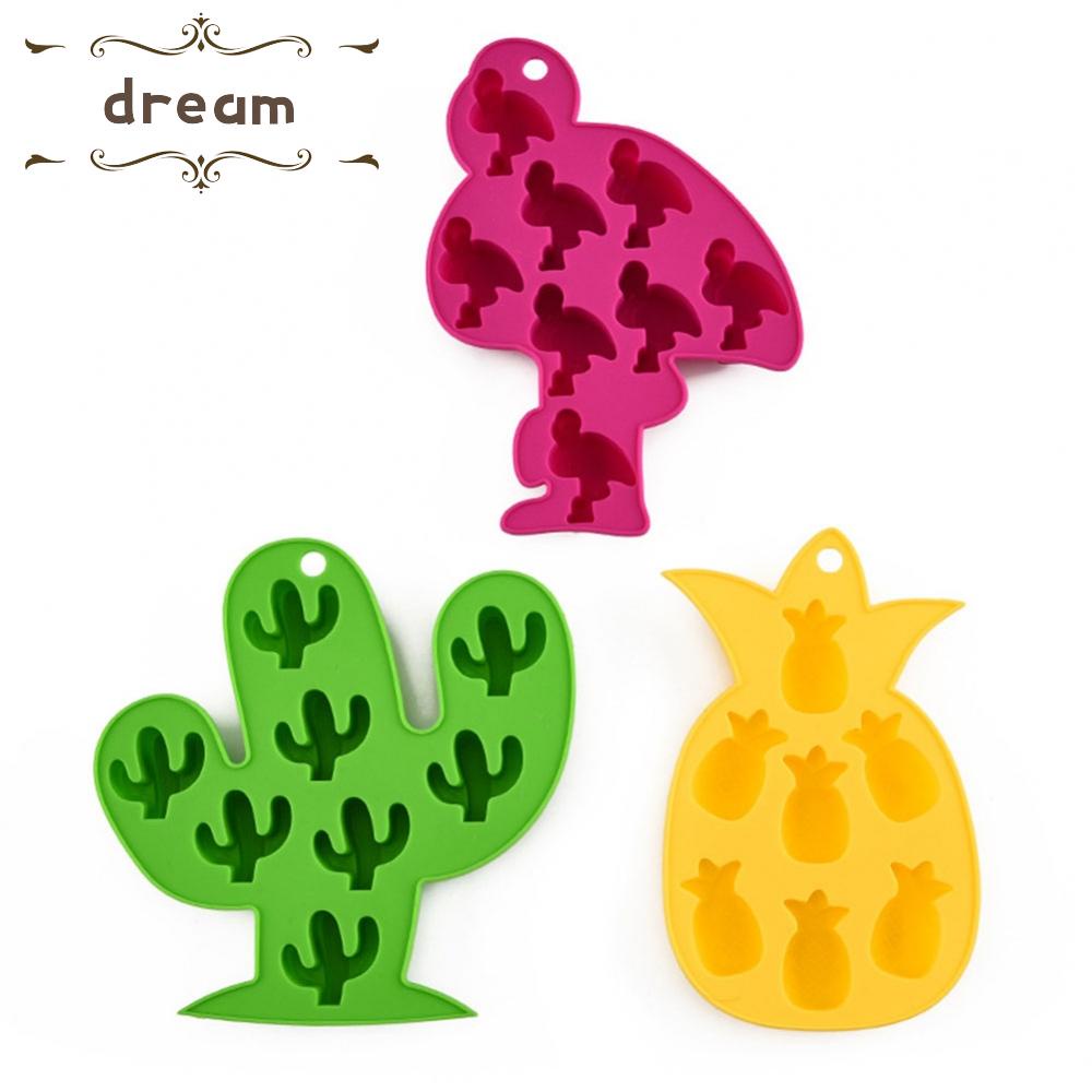 【DREAMLIFE】Ice Cubes Tray Bar Tools &amp; Accessories DIY Mold Fruit Popsicle Maker Nontoxic