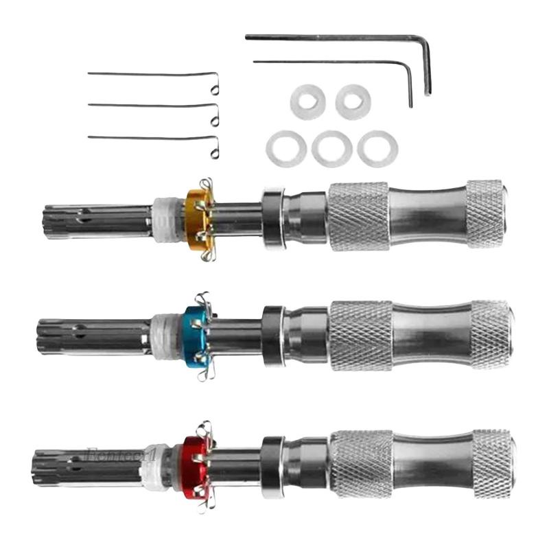 [Fenteer1] 3x 7mm 7.5mm 7.8mm Trẻ Em 7 Chốt Khóa Ống Khóa Điều Chỉnh Được