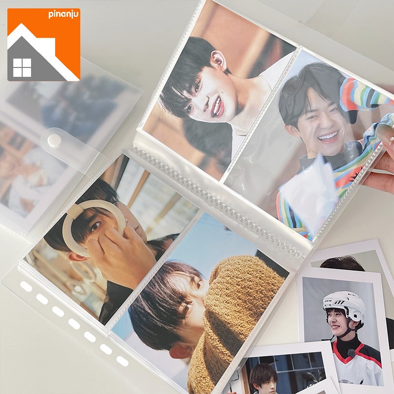 Vỏ Bọc Album Ảnh Bằng PVC Chống Thấm Nước Đơn Giản Dành Cho Học Sinh