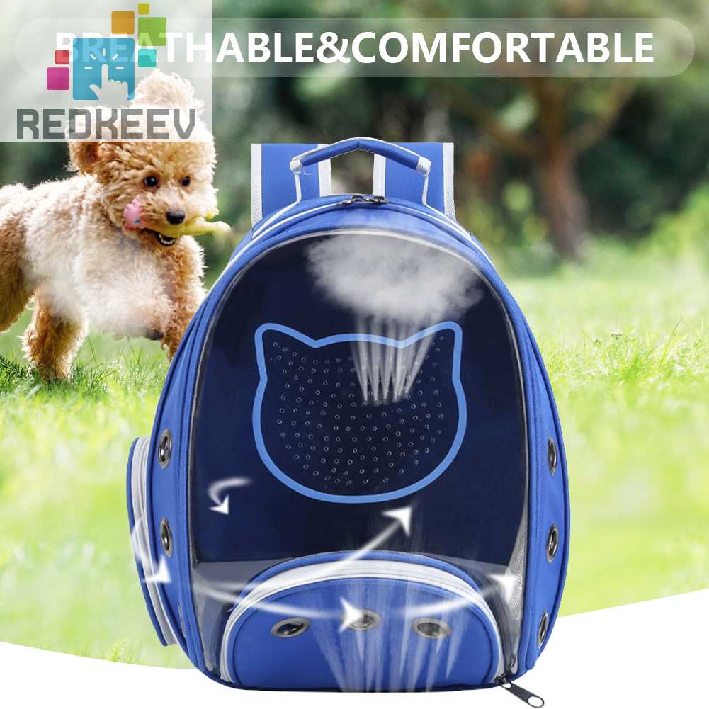 Ba Lô Đựng Mèo Thoáng Khí Thiết Kế Mở Phía Trước Sử Dụng Ngoài Trời