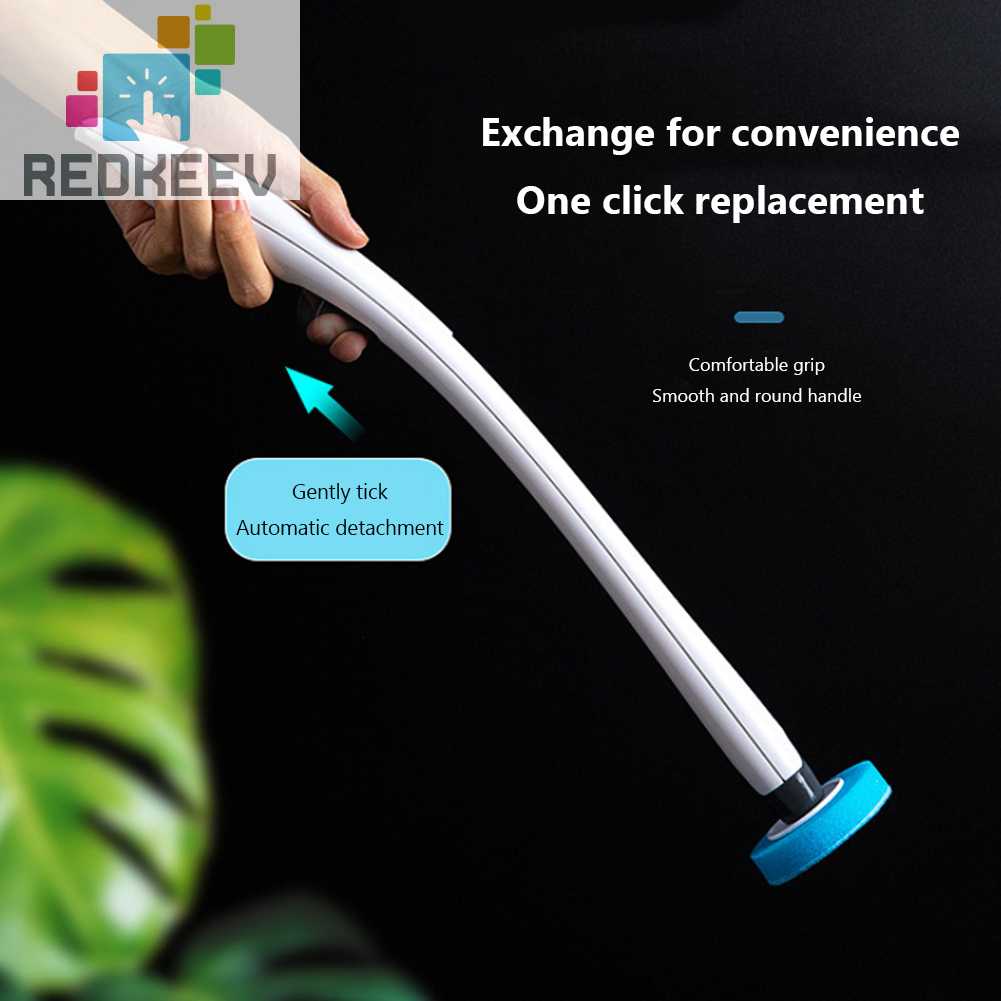 Bộ Bàn Chải Cọ Bồn Cầu Dùng Một Lần Với Tay Cầm Dài Tiện Dụng