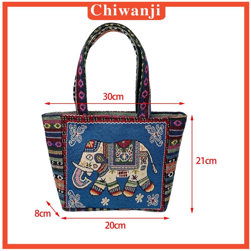 Túi Xách Canvas Phong Cách Vintage Có Thể Tái Sử Dụng