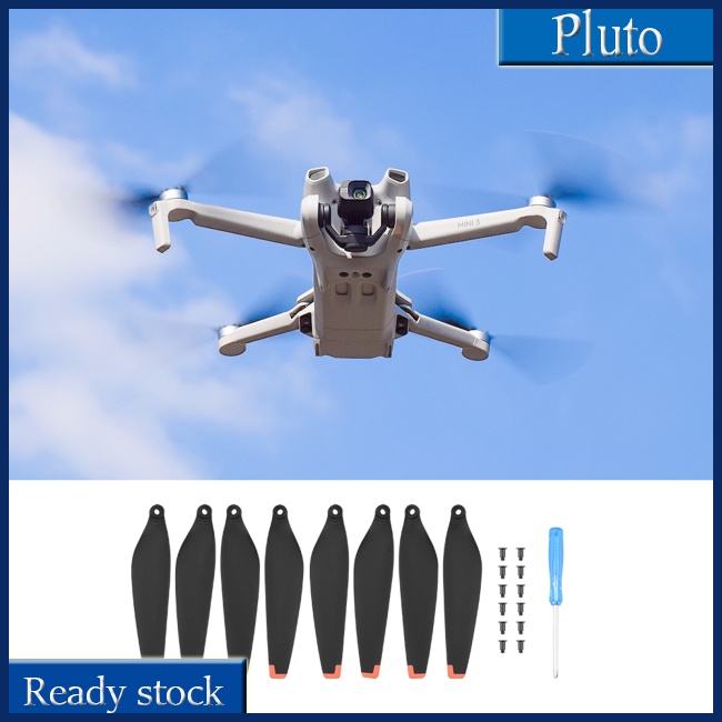 Mới Set 2 Cặp Cánh Quạt Bằng Tpu Gọn Nhẹ Thay Thế Cho Dji Mini 3 Drone