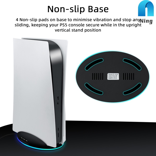 Giá Đỡ Đèn Led Rgb Có Cổng Usb Và Bàn Phím Tương Thích Với Ps5