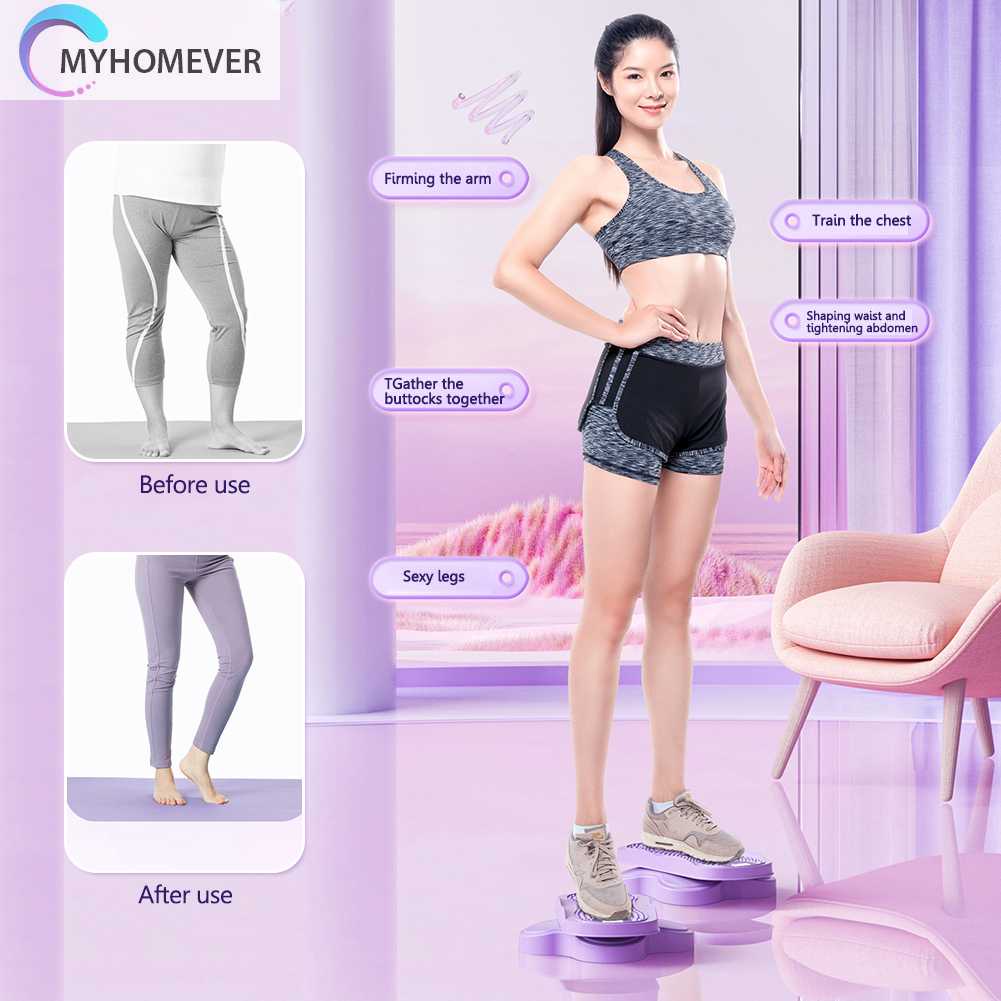 Đĩa Cân Bằng Dạng Đĩa Chia Eo Mát Xa Chân Dùng Luyện Tập Thể Hình