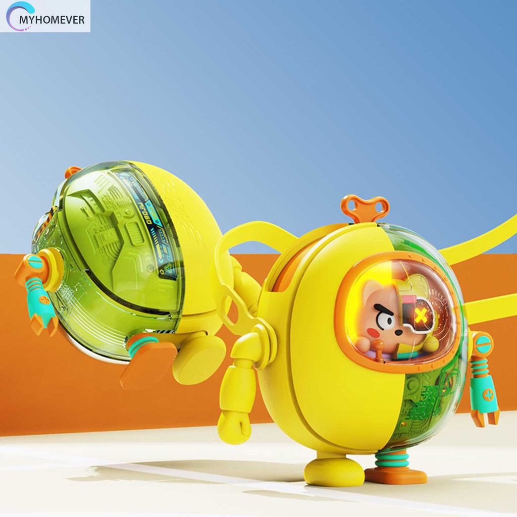 Quạt Làm Mát Mini 3 Bánh Răng 900mAh Đeo Cổ Không Cánh Có Đèn Ban Đêm