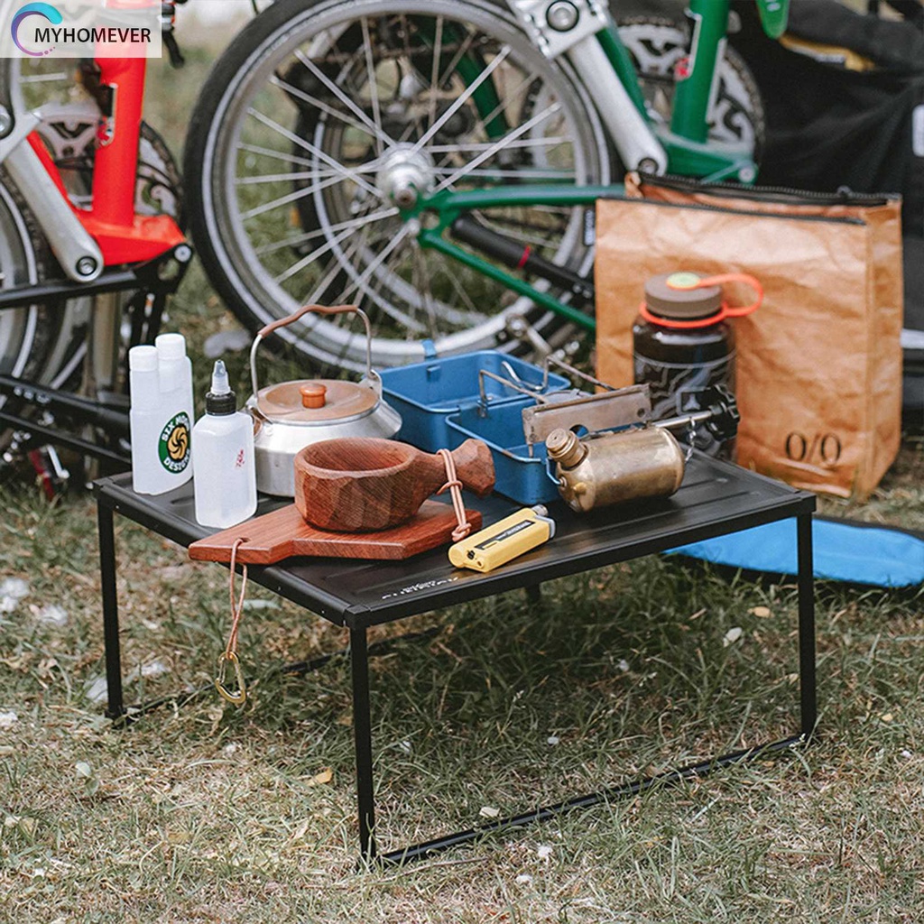 Bàn Xếp Bằng Hợp Kim Nhôm Siêu Nhẹ Tiện Dụng Mang Đi Cắm Trại