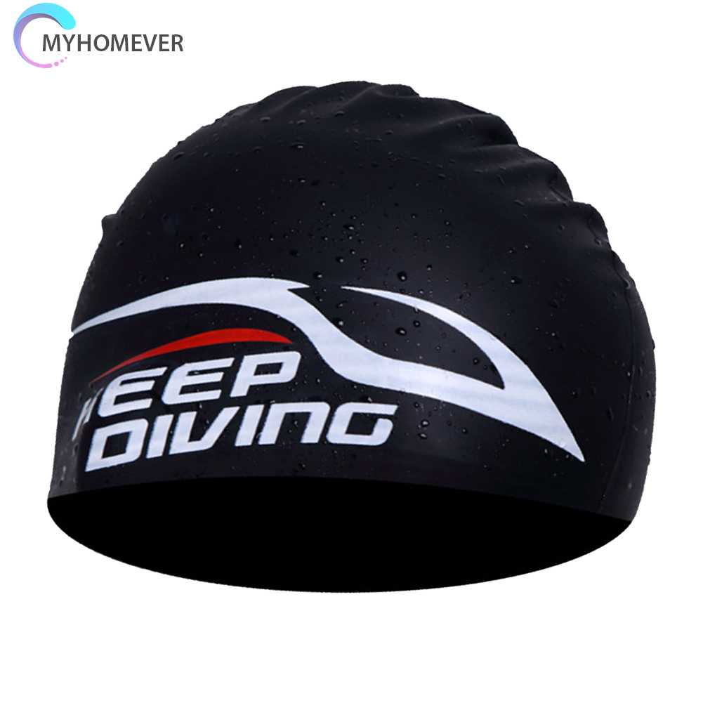 Mũ Bơi Silicone Chống Thấm Nước Cho Nam Và Nữ