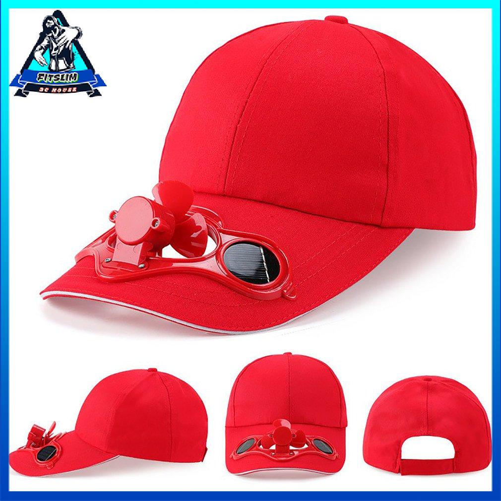 Sunscreen Powered Fan Hat Summer Outdoor Sports Sun Protection Cap