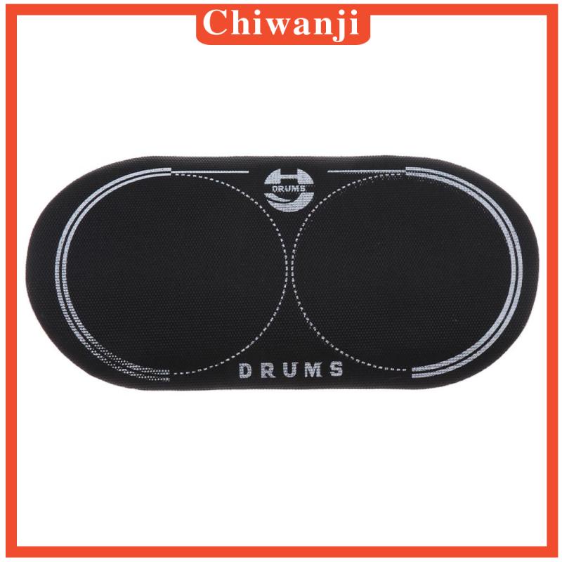 Miếng Vá Trống Bass Đôi Màu Trắng Chuyên Dụng Chất Lượng Cao