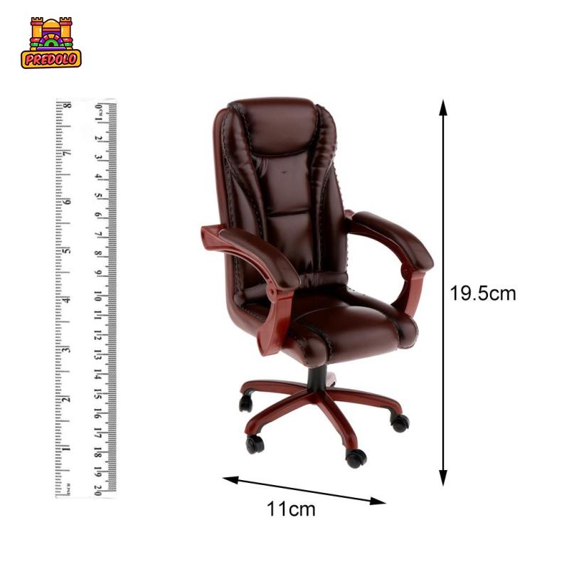 predolo Bộ Ghế Xoay Văn Phòng 1 / 6 Cho Búp Bê BJD Tỉ Lệ 1 / 6