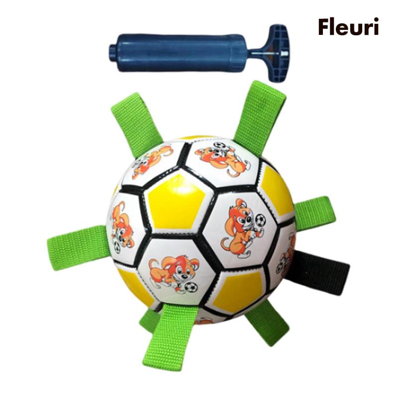 Bóng Đá Đồ Chơi 6 Inch Màu Đỏ Dùng Làm Quà Tặng Sinh Nhật Cho Cún Cưng