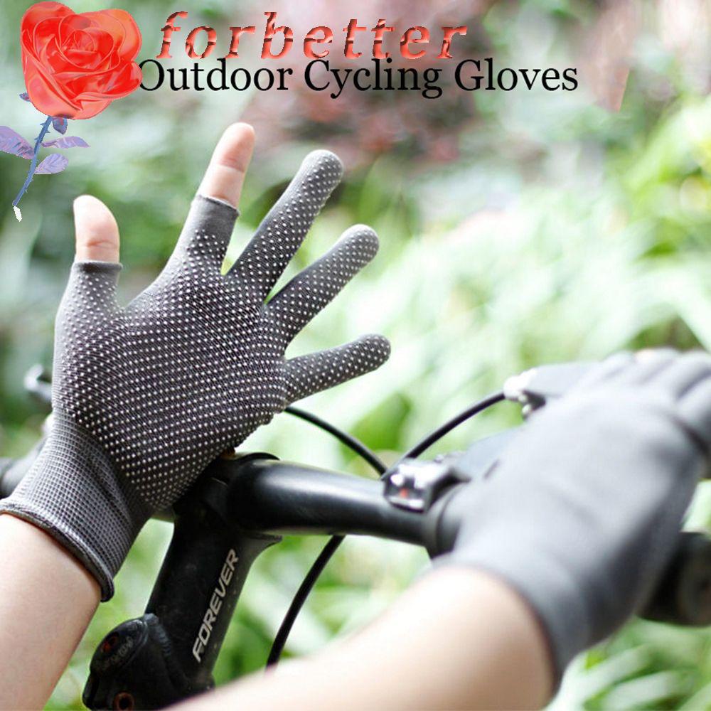 Găng Tay Mỏng Co Giãn Chống Nắng Chống Trượt Màu Sắc Đơn Giản Dành Cho Nam