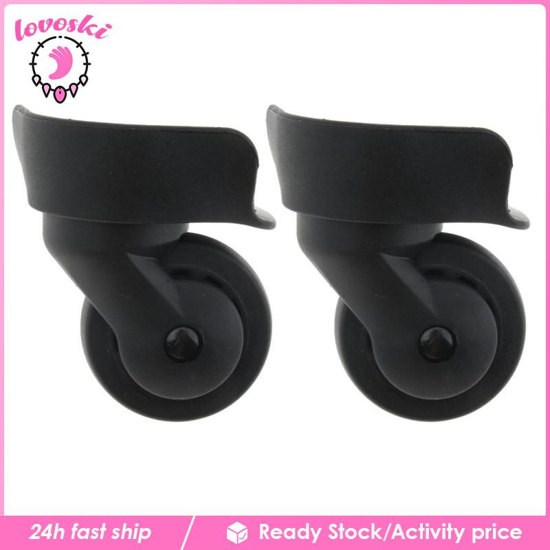 Bộ 2 Bánh Xe Thay Thế Cho Vali Hành Lý A65 Size S