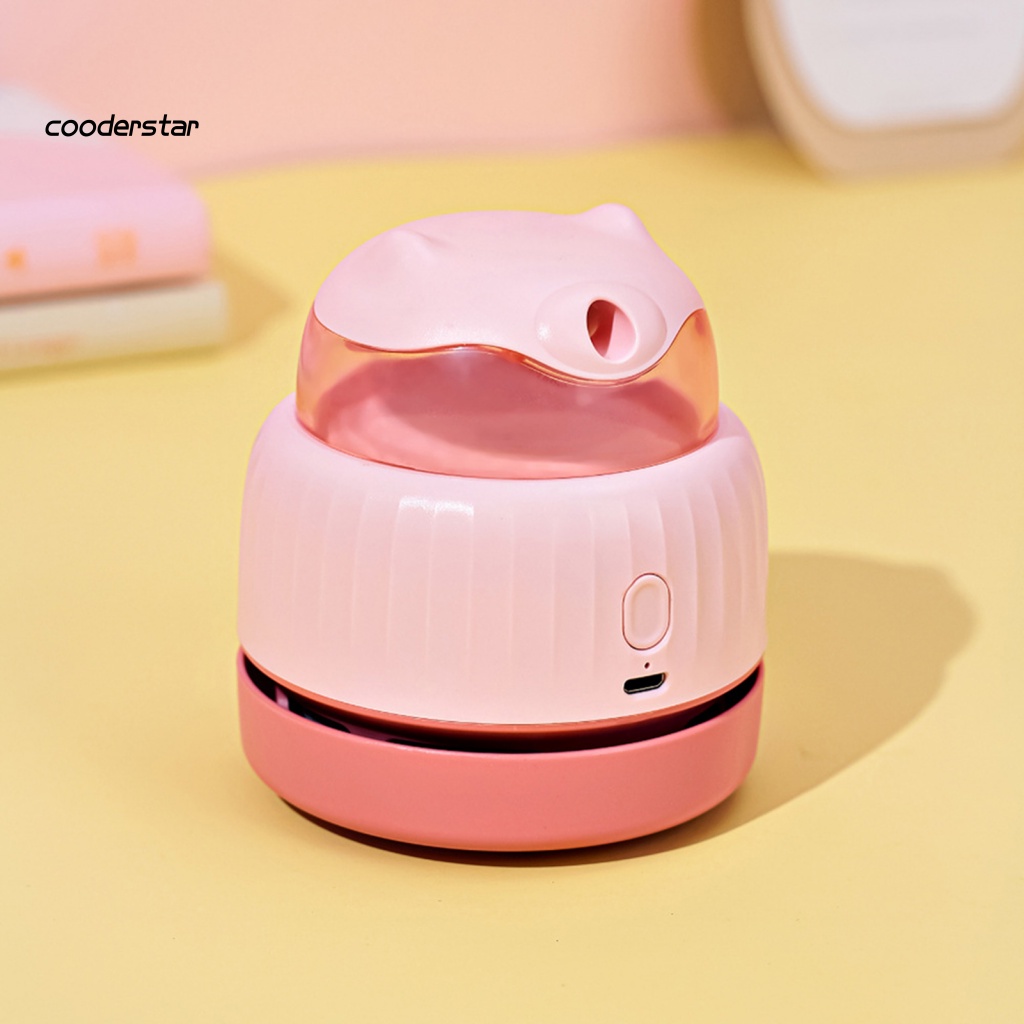Máy Hút Bụi Để Bàn Mini Chống Trượt Chổi Quét Bụi Sạc USB Để Bàn Tiện Dụng