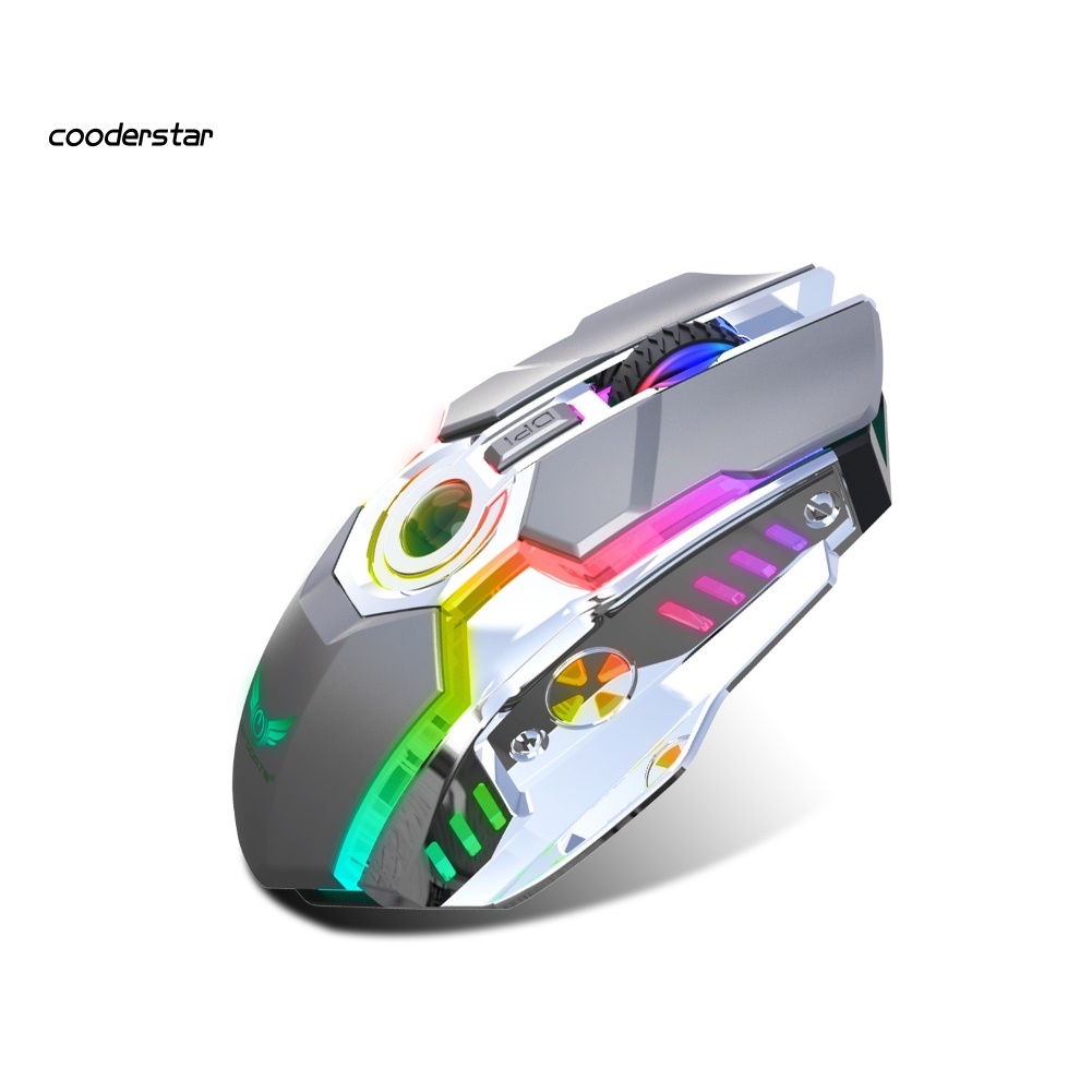 Chuột Không Dây COOD 2.4G Có Đèn LED Nền Dùng Để Chơi Game