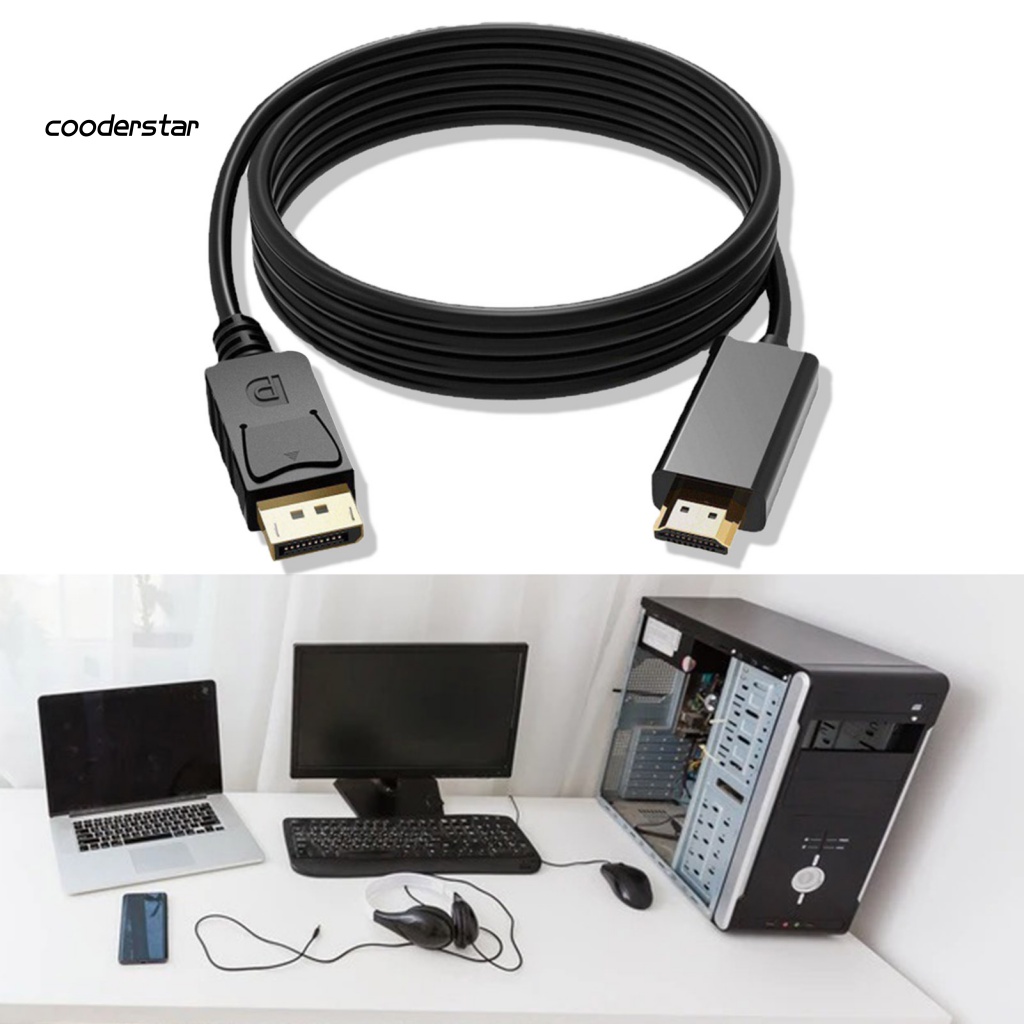 Dây Cáp Chuyển Đổi DP Sang HDMI 1080P PVC Chuyên Dụng Cho Máy Tính