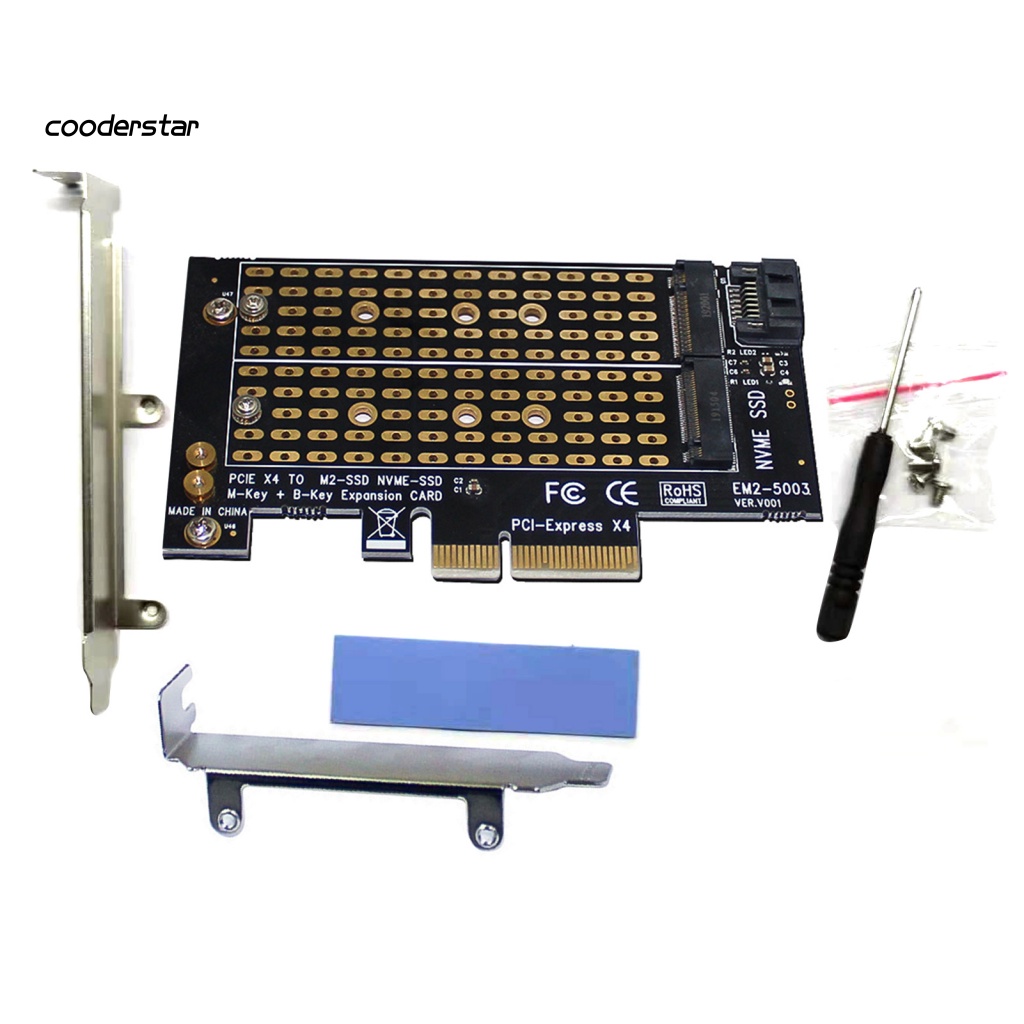 Bảng Mạch Chuyển Đổi Mở Rộng PCI-E 3.0 X4 SSD M.2 NVME / NGFF Sang PCI-E