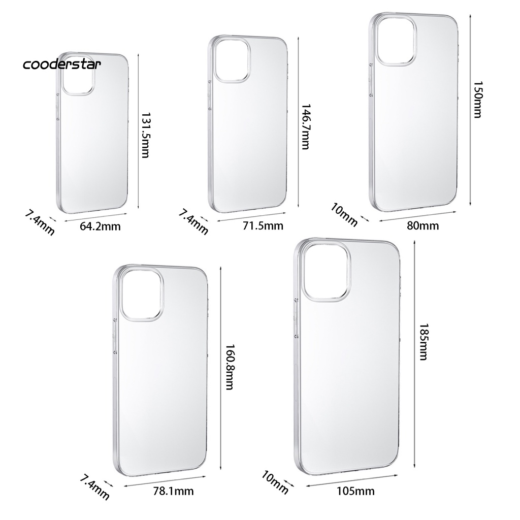 Ốp Điện Thoại Trong Suốt Chống Bụi Cho iPhone 12 / 13 / 14