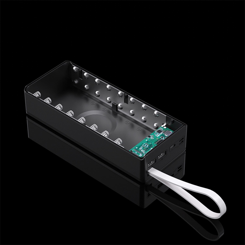 Vỏ Sạc Dự Phòng 16x18650 QC Thiết Kế Nhỏ Gọn Tiện Dụng