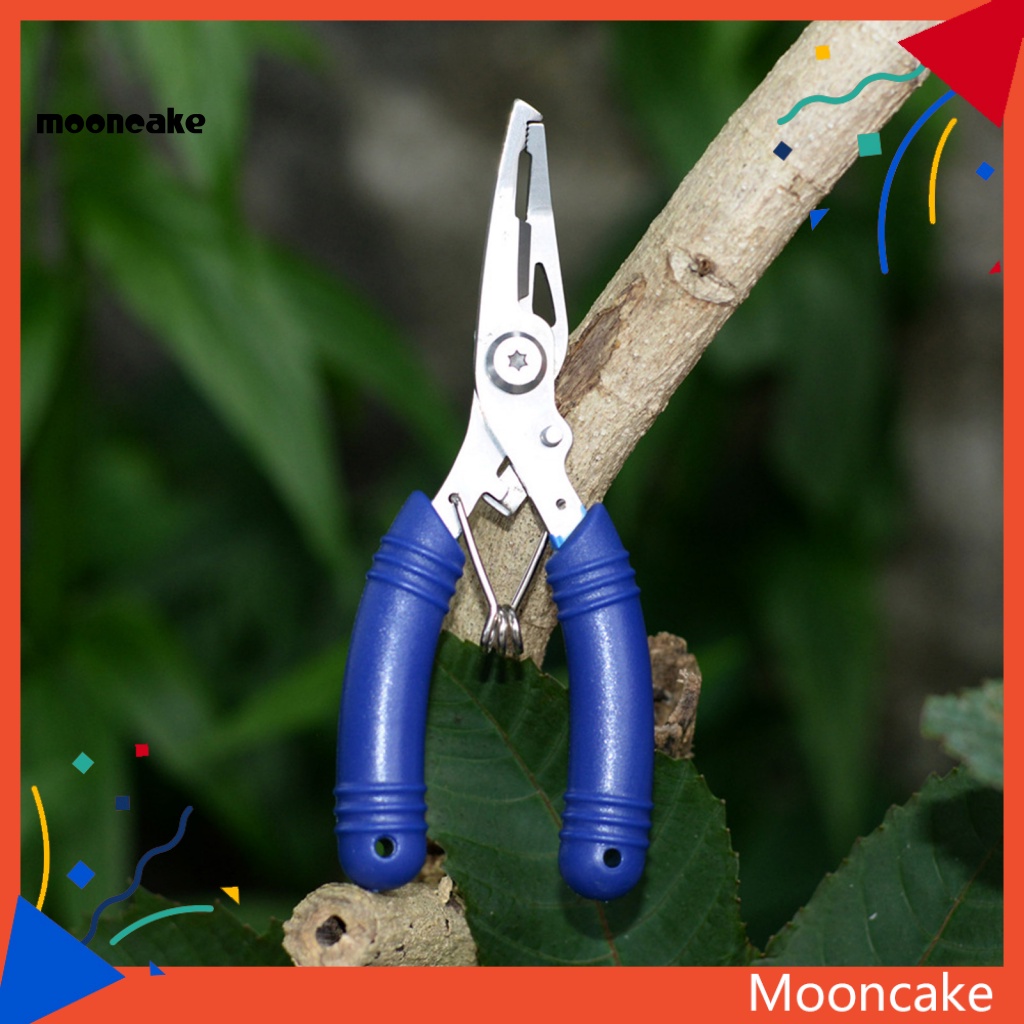 &lt; Mooncake &gt; Kìm Bện Dây Câu Cá Nước Mặn Ngoài Trời Đa Chức Năng Có Thể Tái Sử Dụng